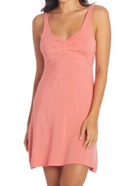 Volcom Small Dress Swingin Summer in Electric Coral NWT